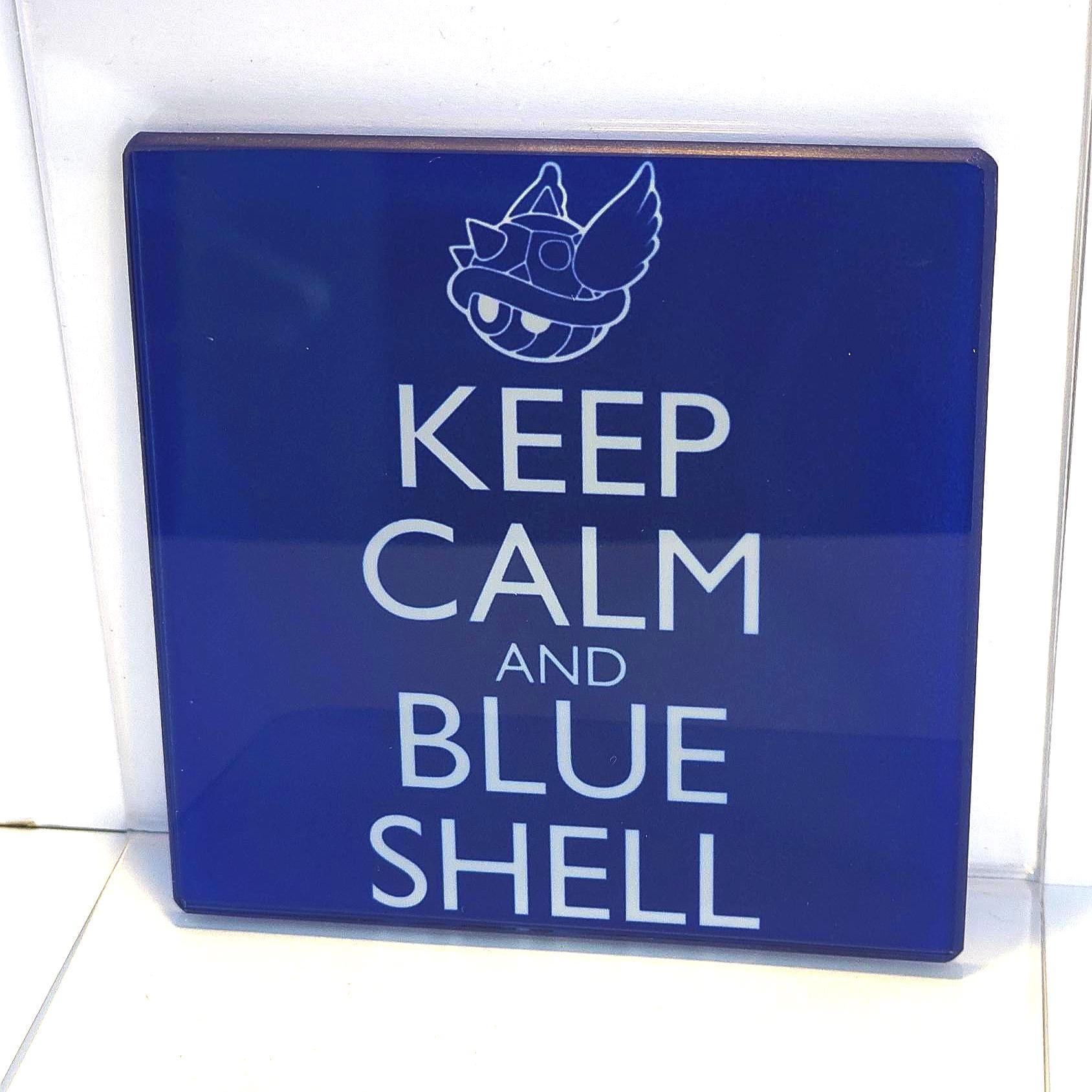 Keep Calm &... Video Game Themed Glass Coasters