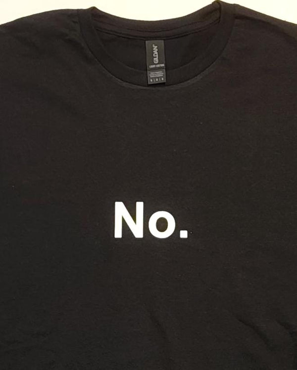 Novelty T-Shirt 'No'
