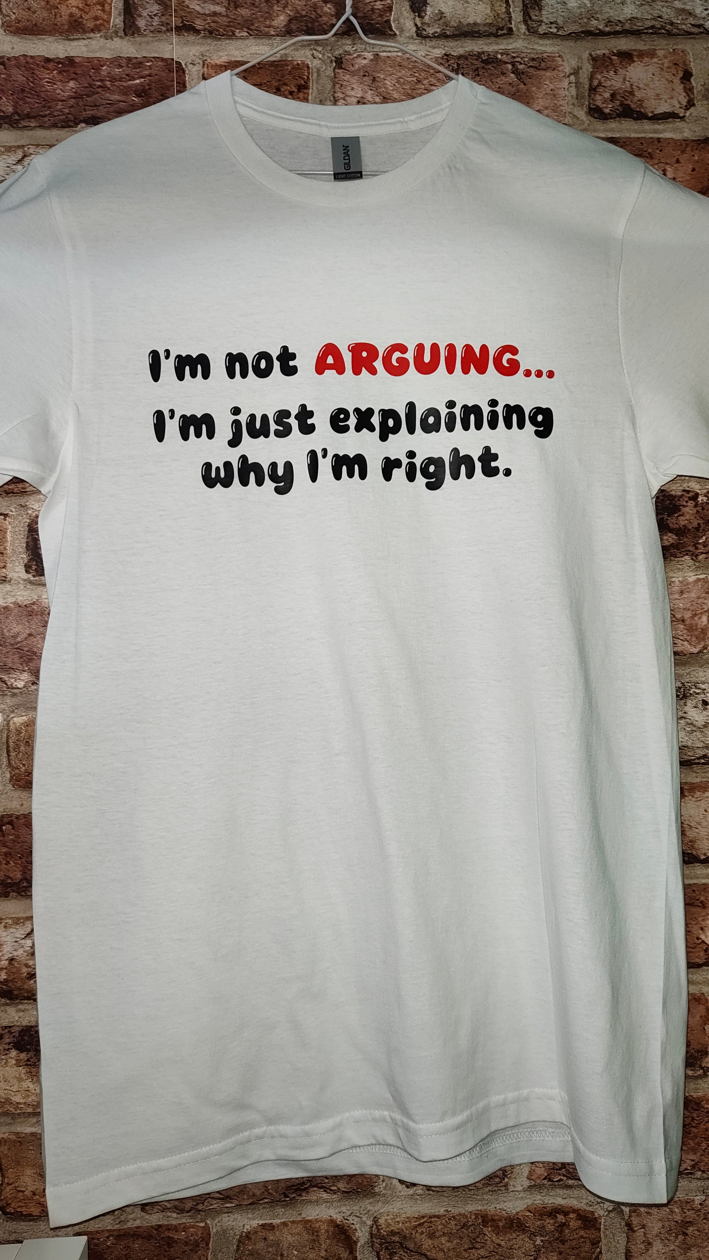 I'm Not Arguing... Novelty T-Shirt