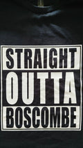 Straight Outta Dorset T-Shirt - customiseable with your town!