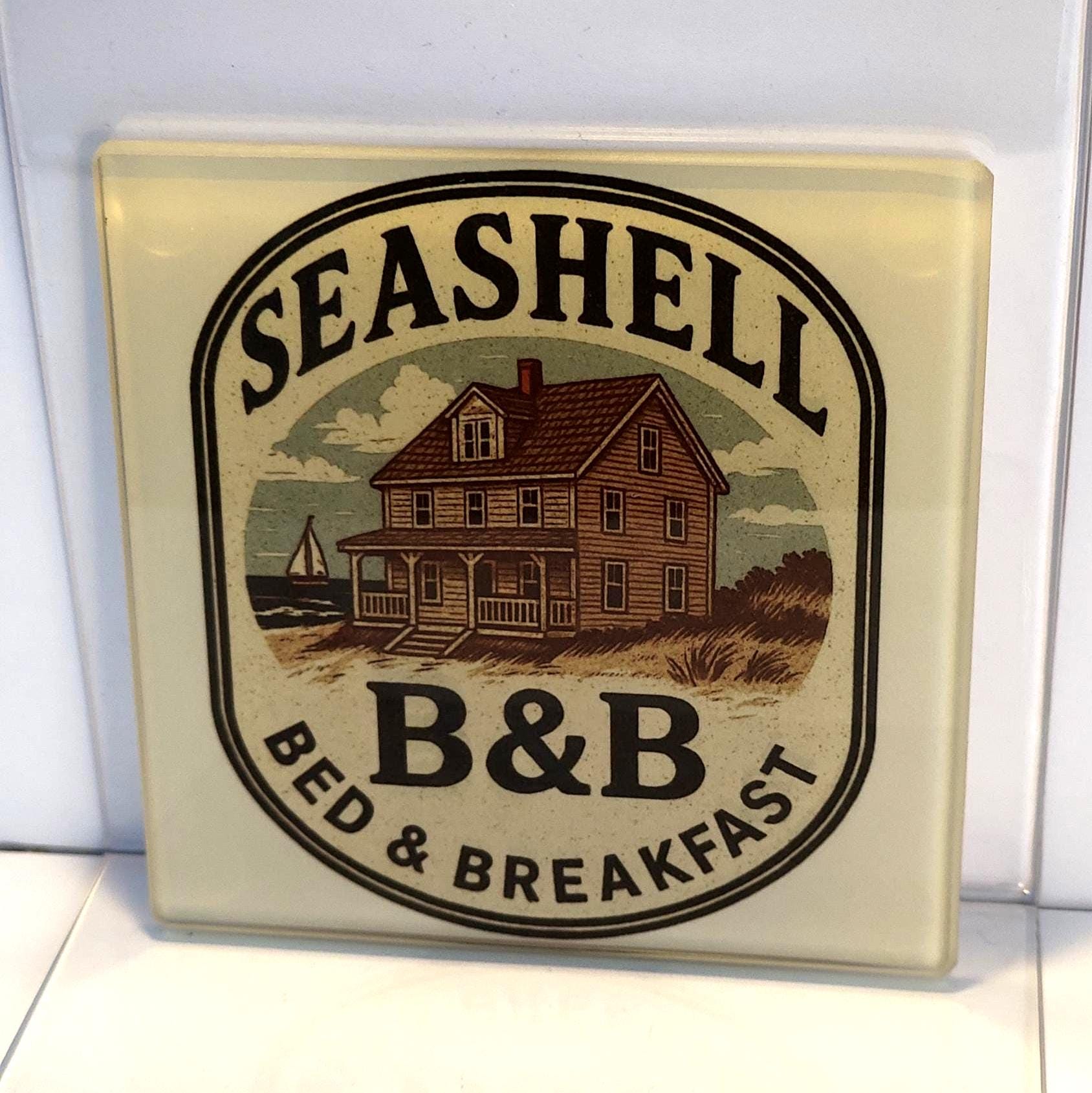 Custom Glass Coaster - Printed With Your Logo!