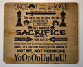 Harry Potter Quote Mouse Mat