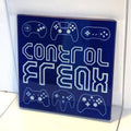 Control Freak Glass Coaster