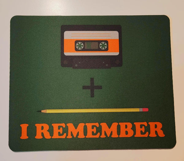 Retro Nostalgia Mouse Mat 'I Remember'